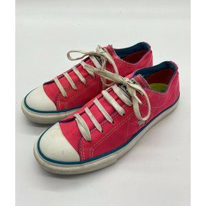 "CONVERSE" WOMENS PINK ONE STAR LOW-TOP SIZE 7.5